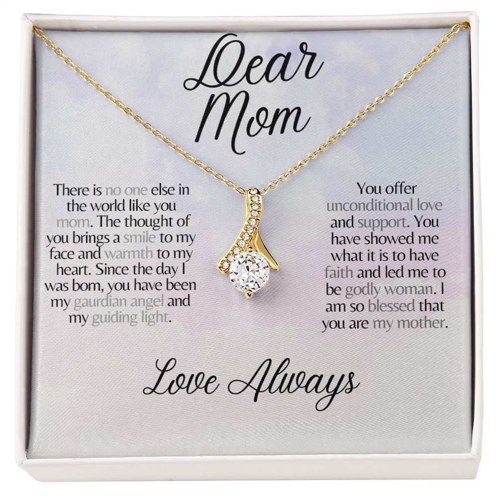 Beauty Necklace Dear Mom from child