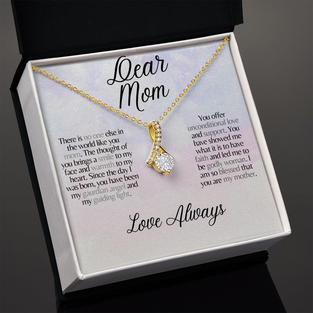 Beauty Necklace Dear Mom from child