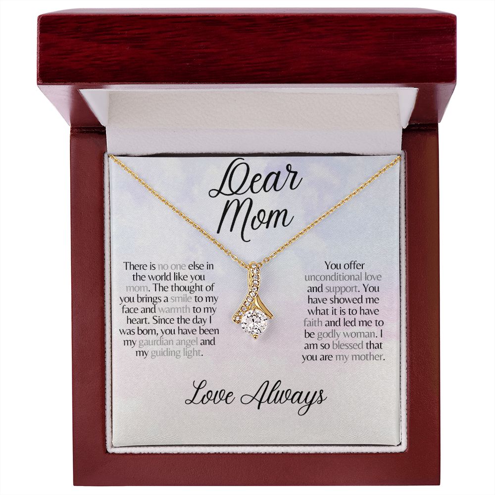 Beauty Necklace Dear Mom from child