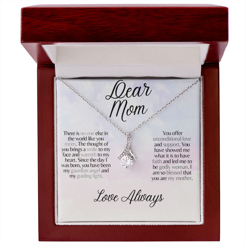 Beauty Necklace Dear Mom from child