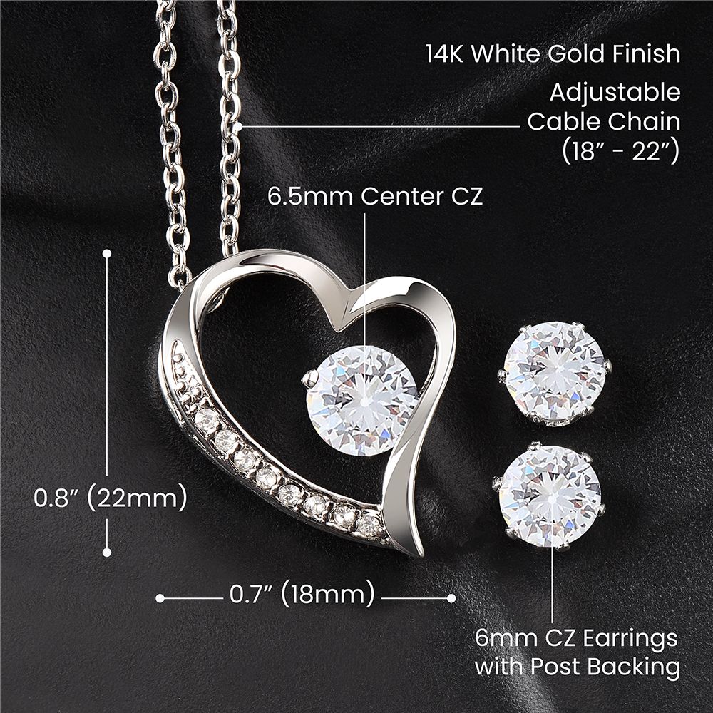 Bonus Mom Heart necklace